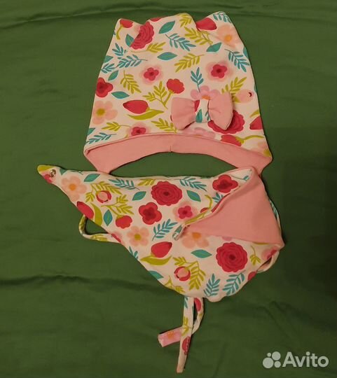 Комплект весенний шапка снуд для девочки