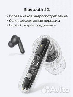 Беспроводные наушники Haylou GT7 Neo Black