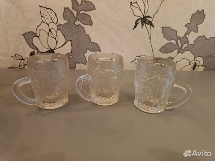 Кружка хрустальная