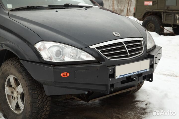 Передний силовой бампер OJ на SsangYong Kyron