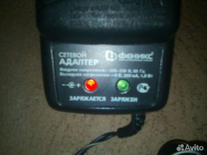 Блок питания/адаптер Феникс 6в/300ма/1.8вт