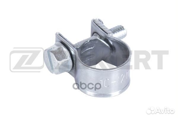 Хомут силовой 10-12 мм (оцинк. сталь) be-5004 Z