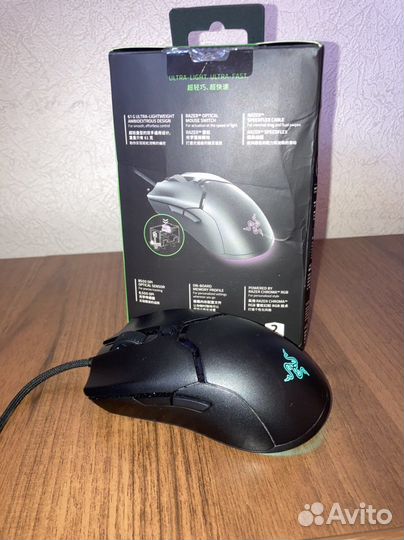 Мышь проводная Razer Viper Mini черный
