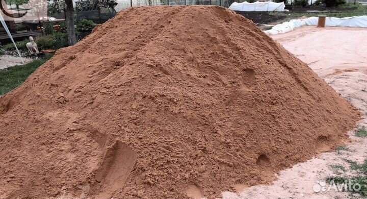 Песок речной в наличии