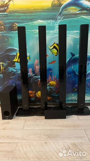 Акустика+Домашний кинотеатр lg 5.1