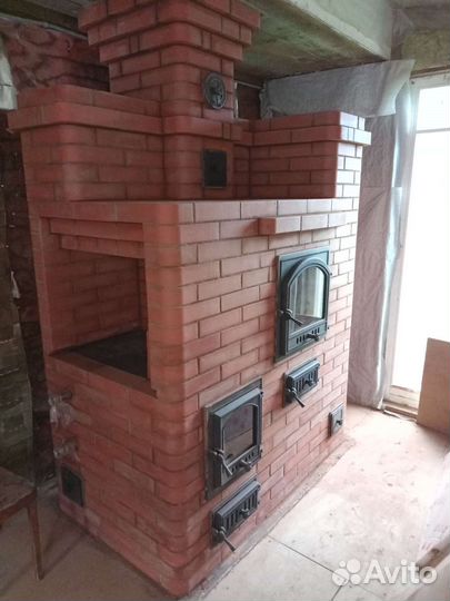 Печи, ремонт домов, кровля