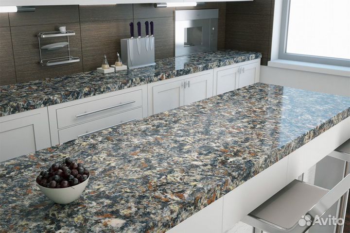 Столешница из искусственного камня, акрил 1 m-2571