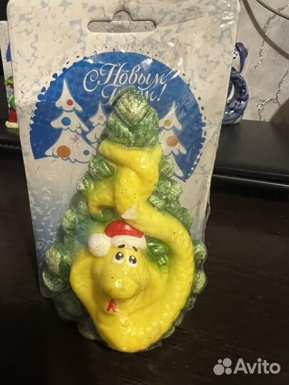 Декоративные свечи новогодние