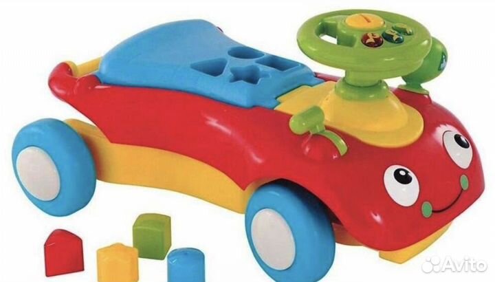 Машинка каталка 2в1 elc