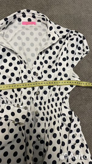 Платье летнее в горошек