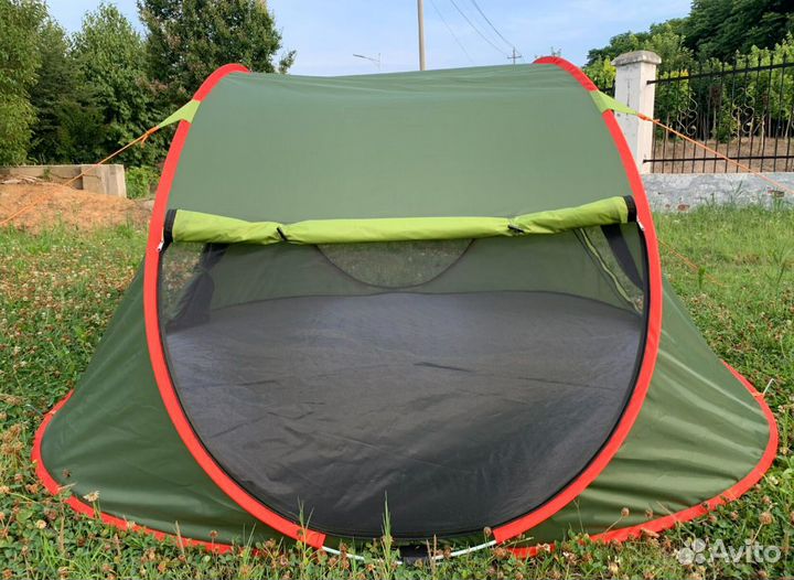 Палатка туристическая автоматическая сборка