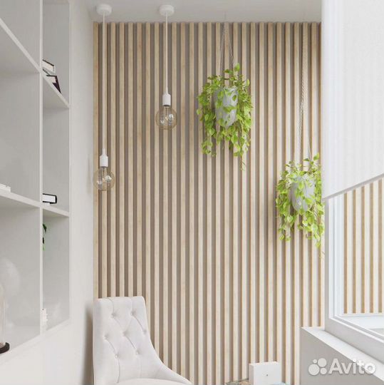 Декоративные рейки для стен