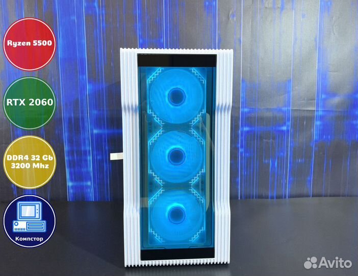 Игровая станция AMD5500-RTX2060-32DDR4-CEP8367-A520