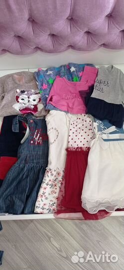 Вещи для девочки пакетами 3-5 лет