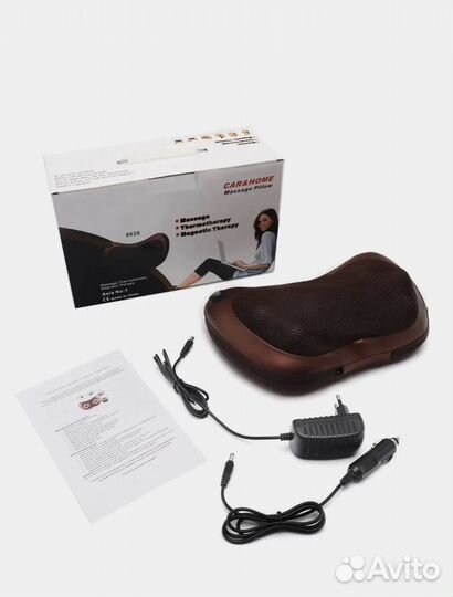 Массажная подушка для шеи и всего тела