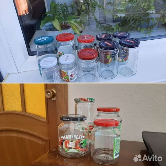 Банки с крышками