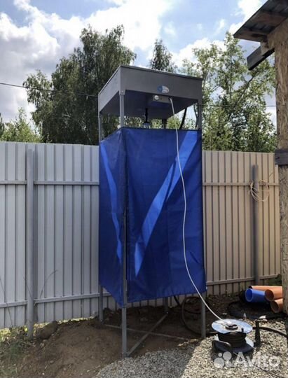 Дачный душ. Летний душ