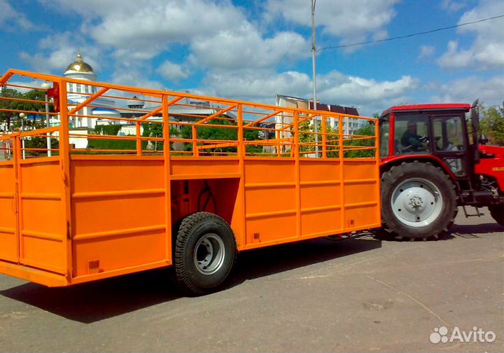 Полуприцеп для перевозки скота САТ ТПС6-01, 2022