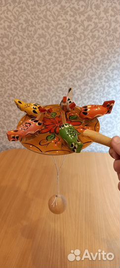 Деревянные игрушки для малышей