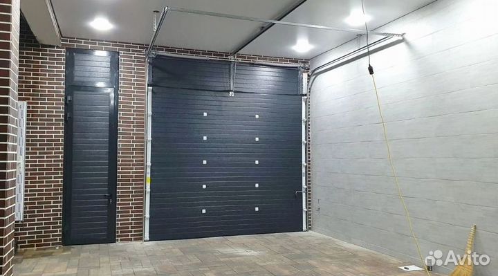 Ворота гаражные секционные автоматические