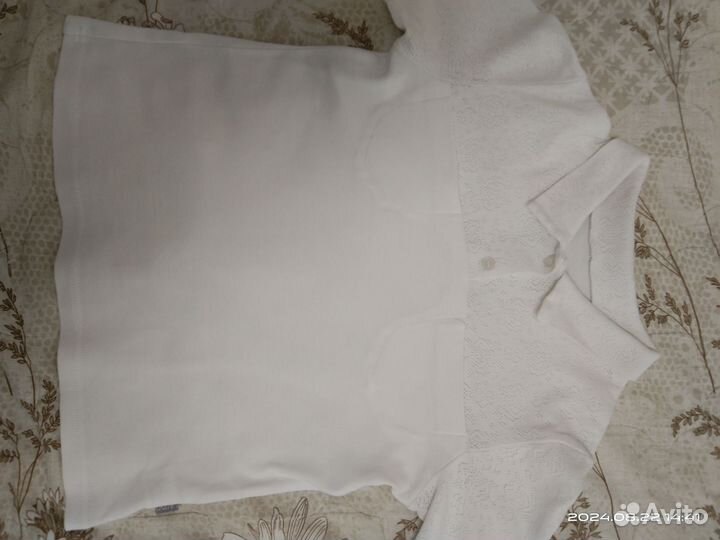 Блузки школьные 140