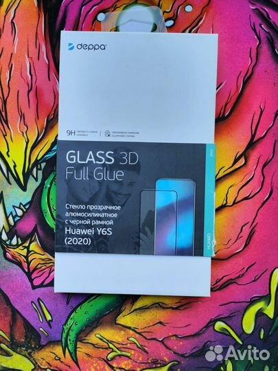 Защитное стекло Huawei Y6S (2020)