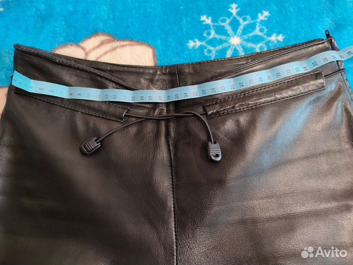 Брюки из натуральной кожи 44 размер