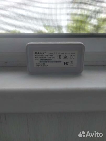 Коммутатор D-Link DES 1005А