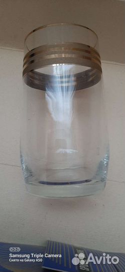 Хрустальные стаканы чехия