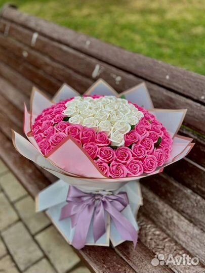 Букеты из 51, 101 роза цветы с доставкой