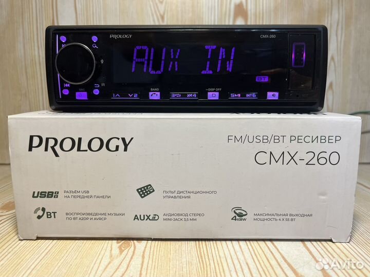 Автомагнитола Prology CMX-260