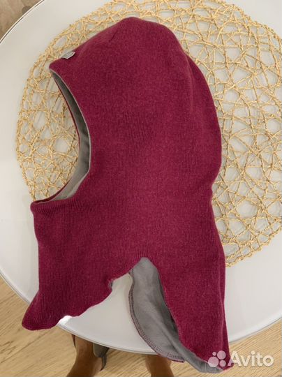 Шапка шлем, тёплая 6 -8 лет