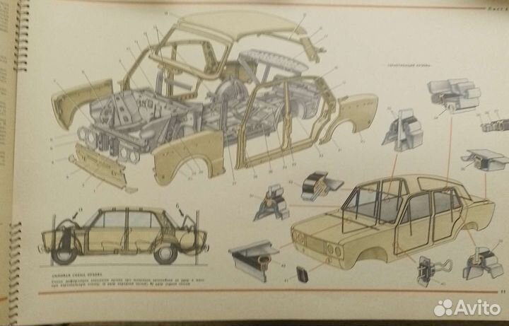 Альбом по обслуживанию автомобилей ваз