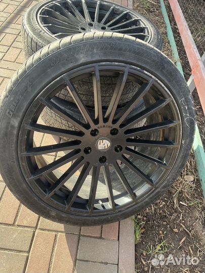 Зимняя резина с дисками r22