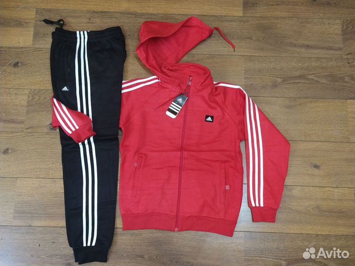 Тёплый спортивный костюм Adidas Jogging р.46-54