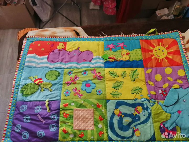 Развивающий коврик tiny love большой