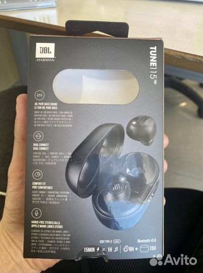 Беспроводные наушники JBL tune 115 tws