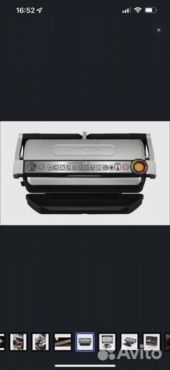 Электрогриль tefal optigrill xl