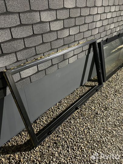 Дверь входная алюминиевая бу