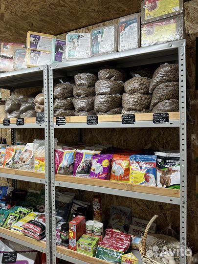 Корма для цыплят, гусят, перепелят и тд