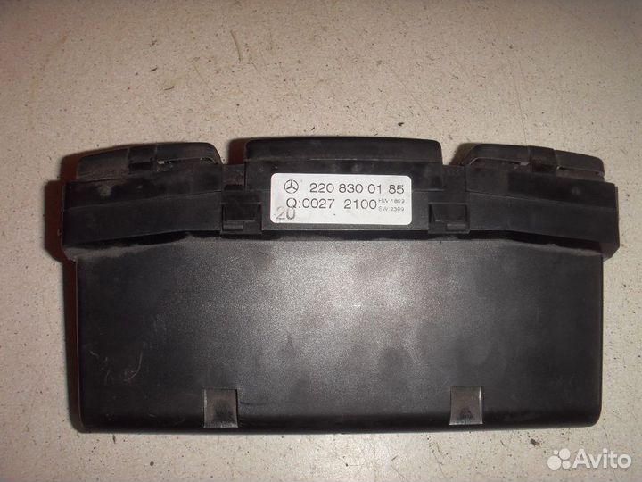 Блок управления отопителем Mercedes Benz W220