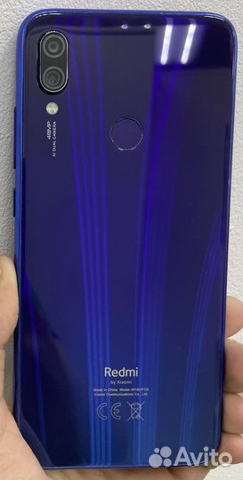 Xiaomi redmi note 7 32гб на Mi аккаунте