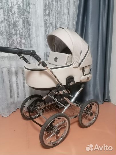 Коляска 2 в 1 adamex porto retro