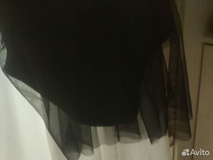 Купальник гимнастический черный 122