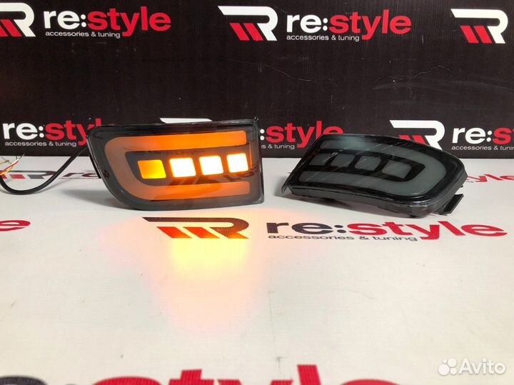 Катафоты Toyota Land Cruiser Prado 120 Led D2261