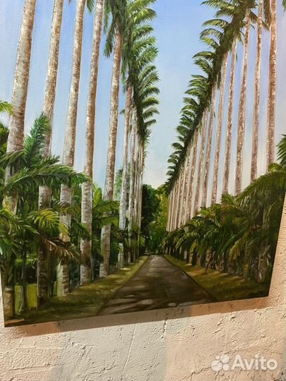 Картина маслом на холсте большая