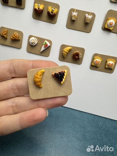 Сережки ручной работы