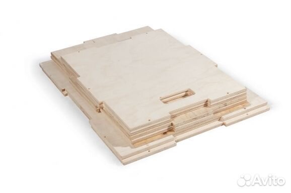 Фанерная тумба для запрыгивания