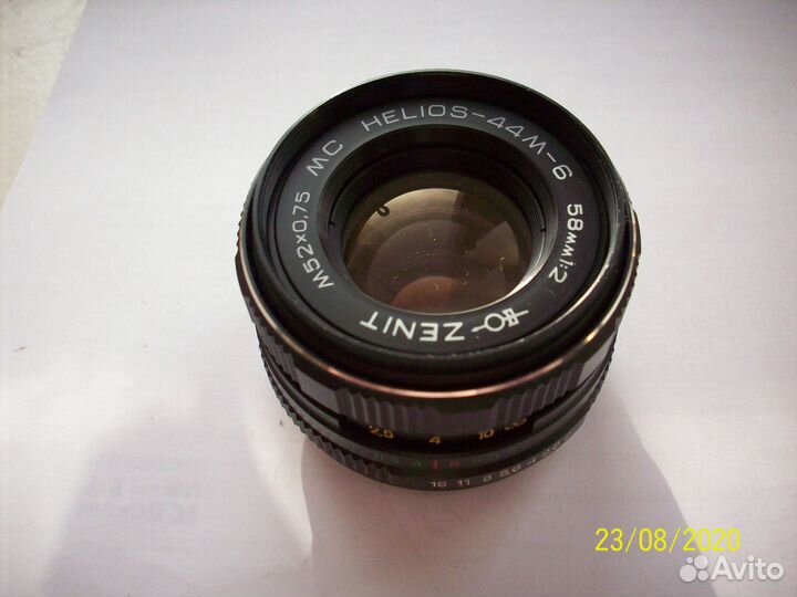 Объектив Helios-44М-6 2/58 для Canon