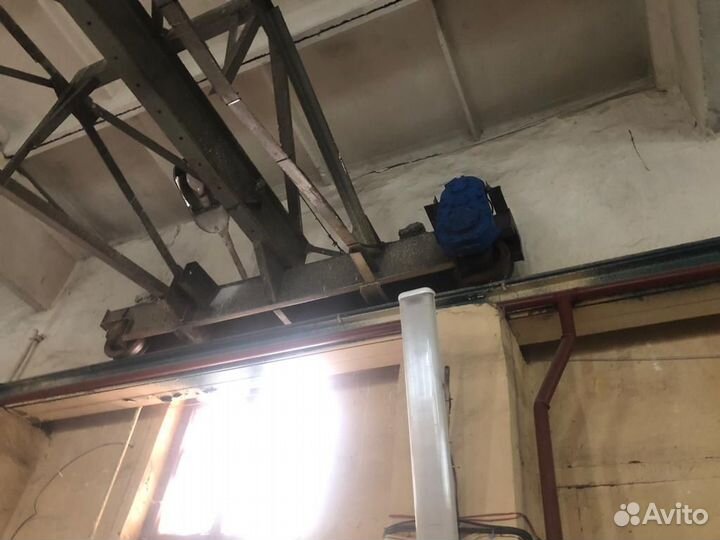 Кран-балка 5 тонн,тельфер 3.2 тонны опорная 12м